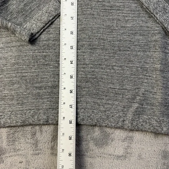 Flag & Anthem Sweater Mens Medium Gray 1/4 Zip Pullover Cotton FW22 Casual - Picture 2 of 12